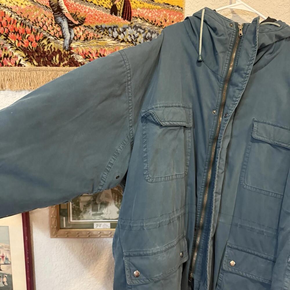 Vintage 80s/90s Dutch Harbor Gear by Key Parka Down‎ Jacket Size 2XL - Picture 3 of 5